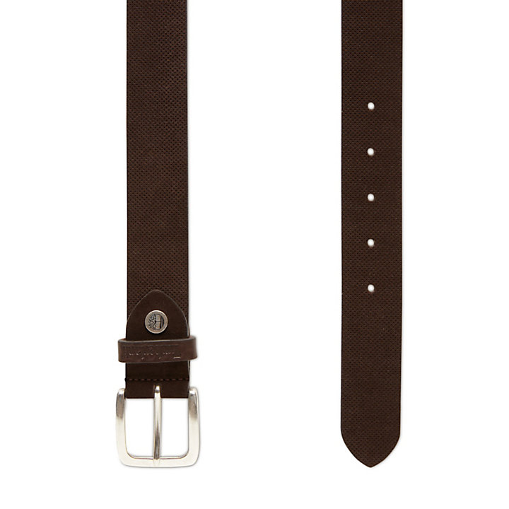Suede Leather Belt for Men in Brown | Timberland