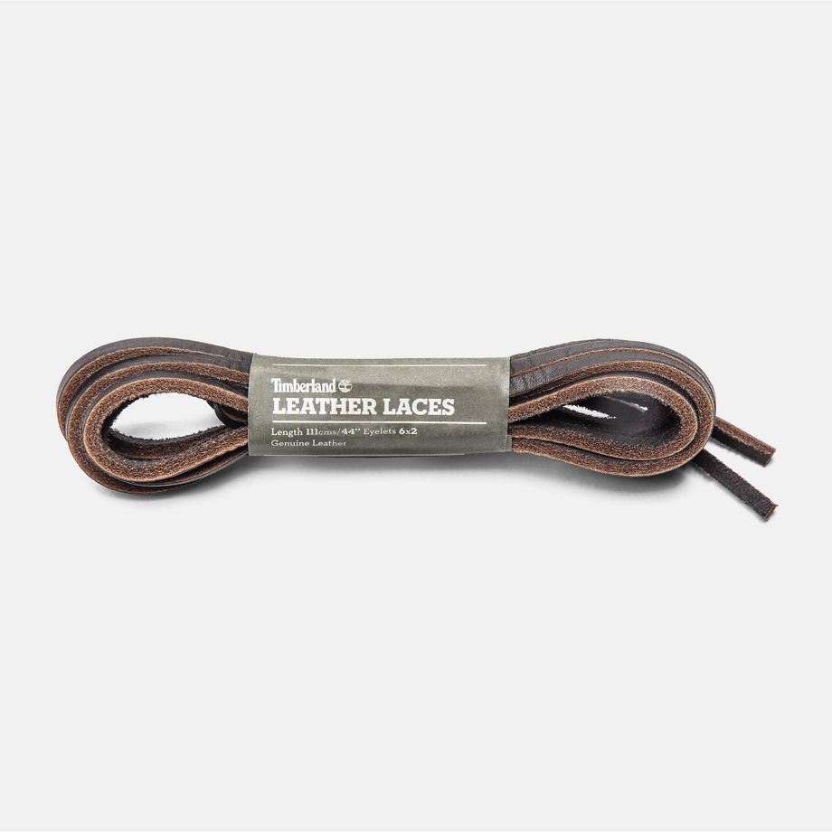 Timberland 44" Flat Rawhide Replacement Laces In Brown Brown Unisex, Size ONE