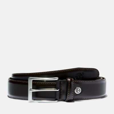 Classic Leather Belt for Men in Brown | Timberland