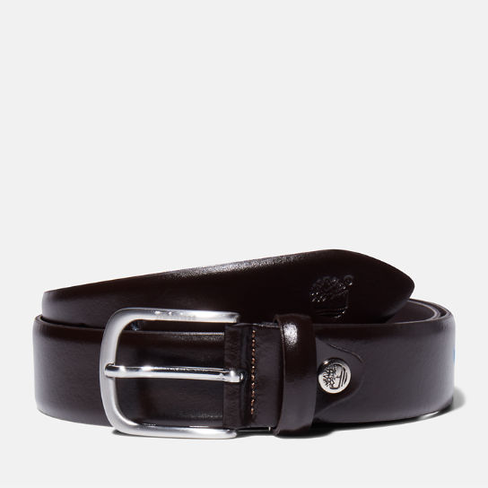Men's Leather Belt in Brown | Timberland