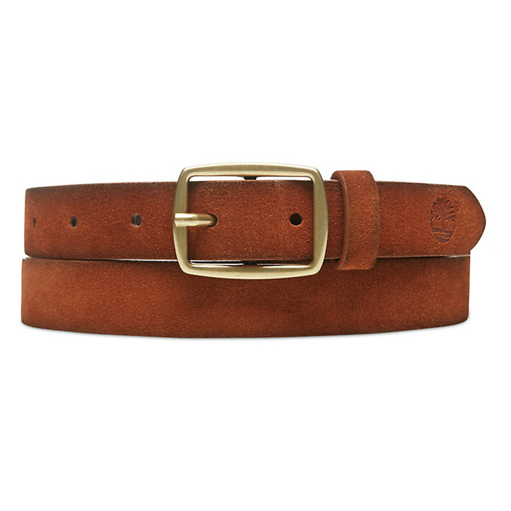 Suede Leather Belt for Women in Light Brown | Timberland