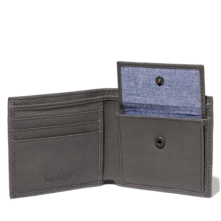 Pirates Cove Bifold Wallet for Men in Grey-