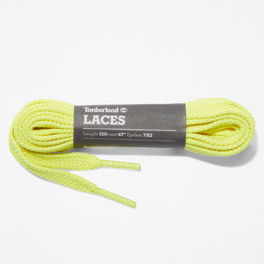 119.4cm / 47" Flat Replacement Laces in Yellow | Timberland