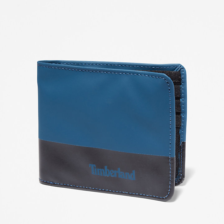 Canfield Large Wallet for Men in Blue-