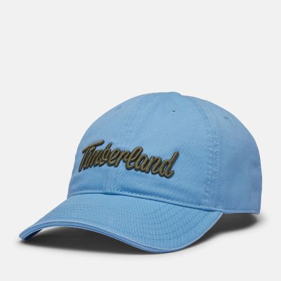Dictatuur kleur chatten Midland Beach Baseballpet met geborduurd logo in lichtblauw | Timberland