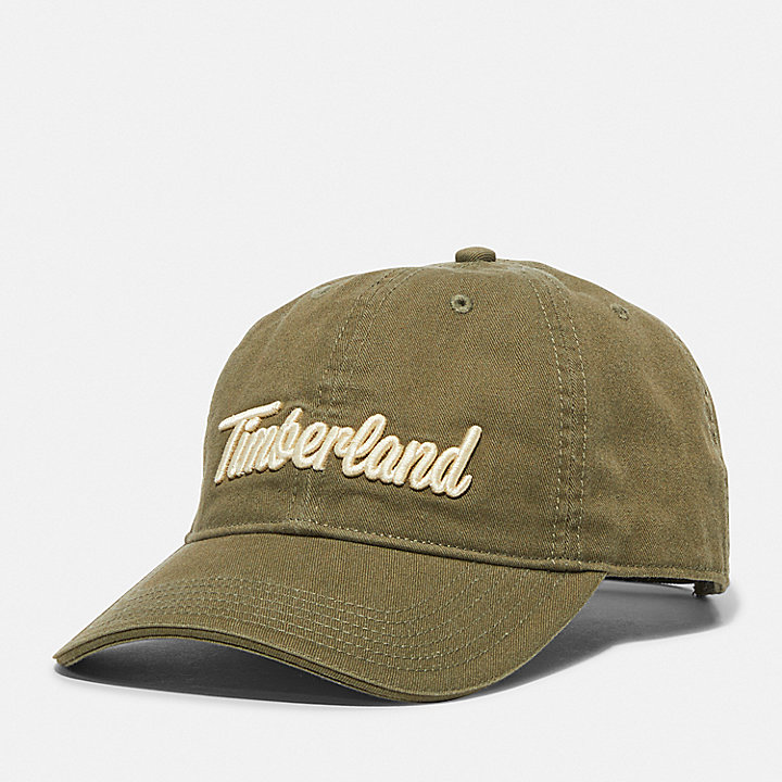 Midland Beach Embroidered Baseball Cap for Men in Green