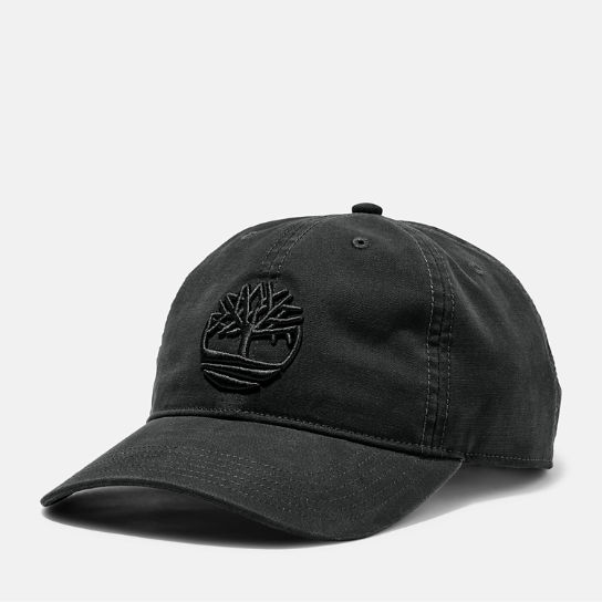 Gorra de béisbol de algodón Soundview para hombre en negro | Timberland