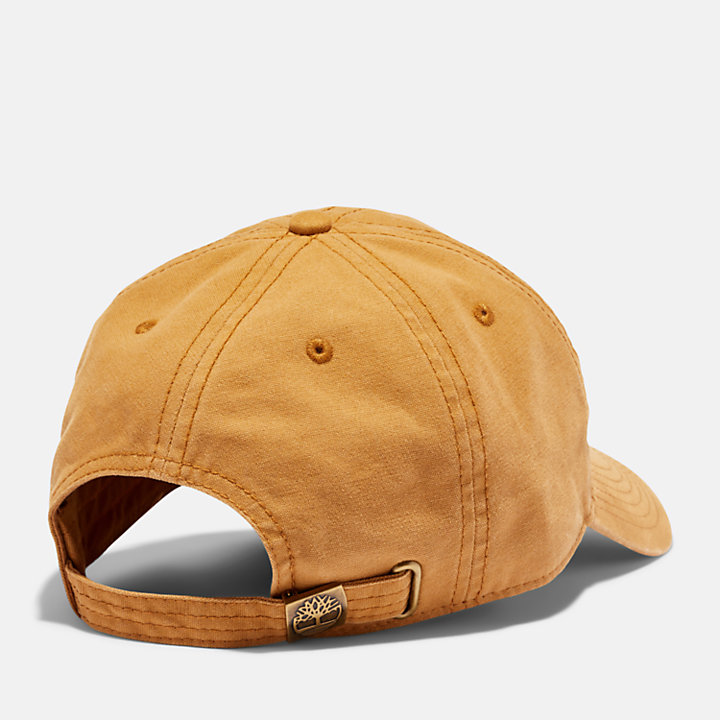 Soundview Cotton Baseball Cap for Men in Yellow-