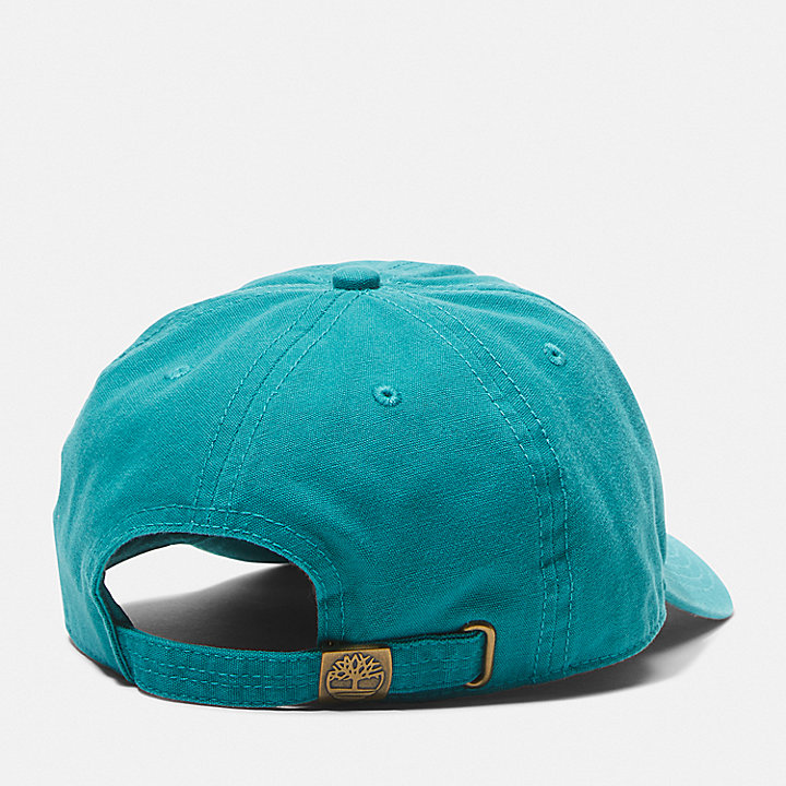 Gorra de béisbol de algodón Soundview para hombre en azul verdoso