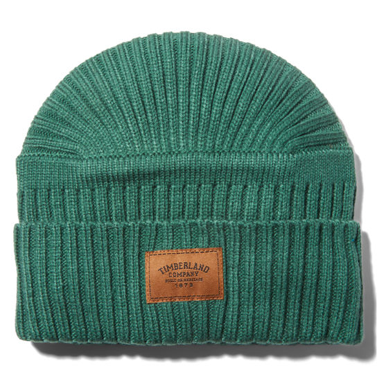 Gulf Beach Ribbed Beanie for Men in Green | Timberland