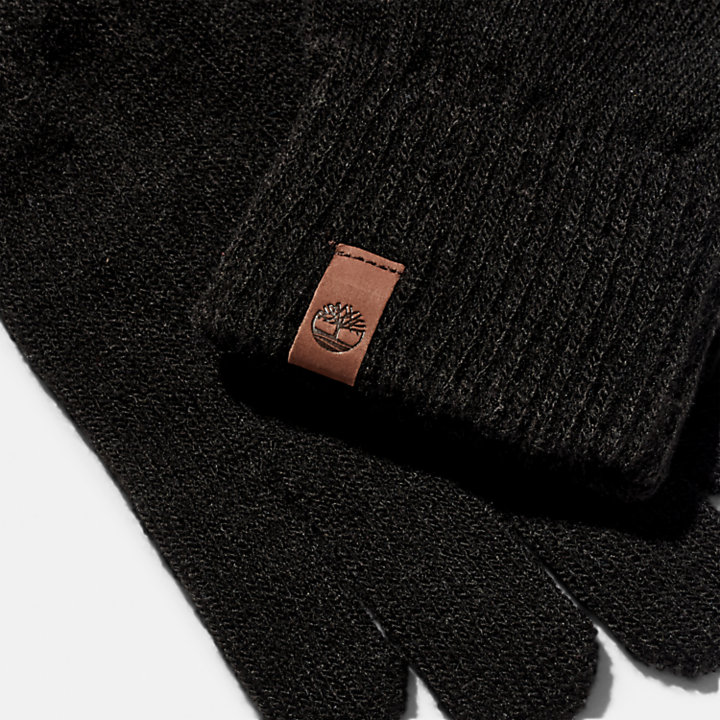 Touchscreen Gloves for Women in Black-