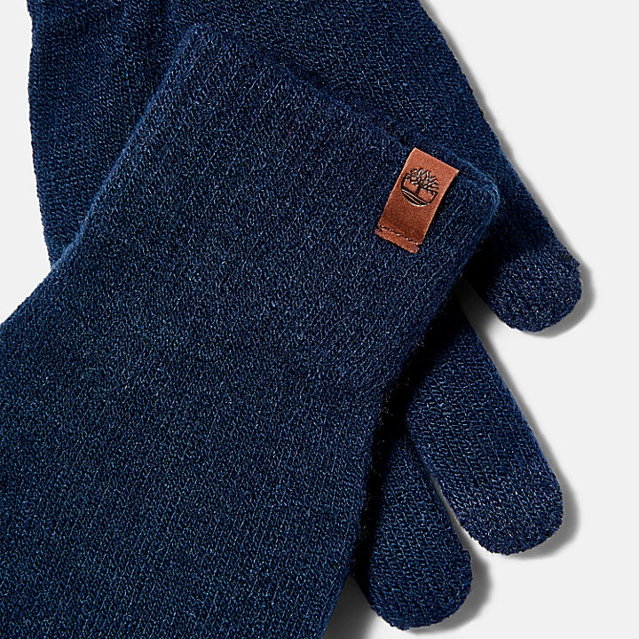 Touchscreen Handschoenen voor dames in marineblauw