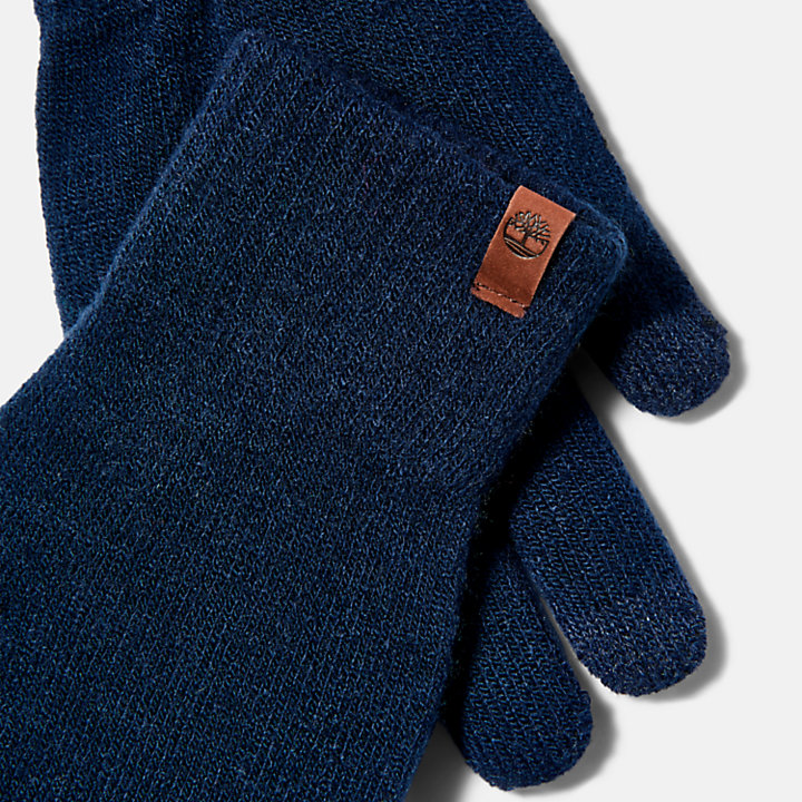 Touchscreen Handschoenen voor dames in marineblauw-