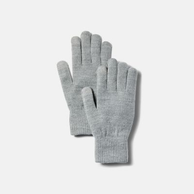 Touchscreen Gloves for Women in Grey | Timberland