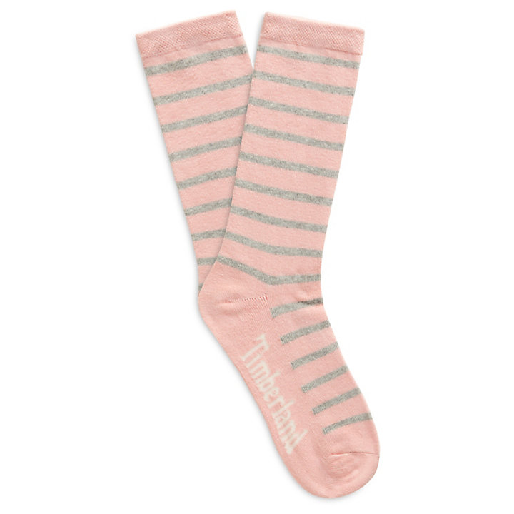 3 Pair Crew Socks for Women in Multicoloured-
