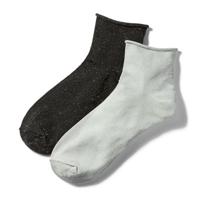 womens grey ankle socks