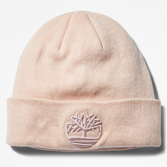 Newington Embroidered Beanie for Men in Light Pink | Timberland
