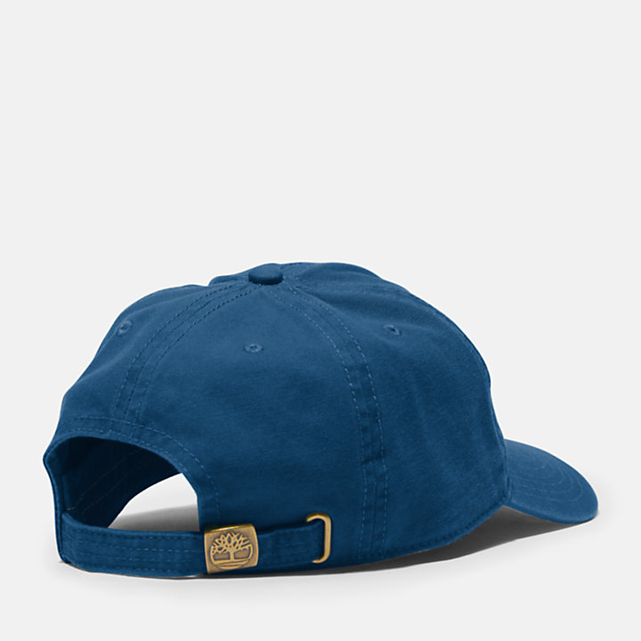 Gorra de Béisbol en Lona de Algodón Cooper Hill para Hombre en azul marino-
