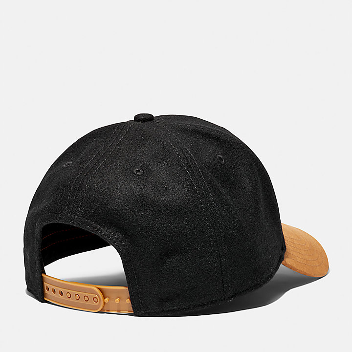 All Gender Vintage-style Baseball Cap in Black