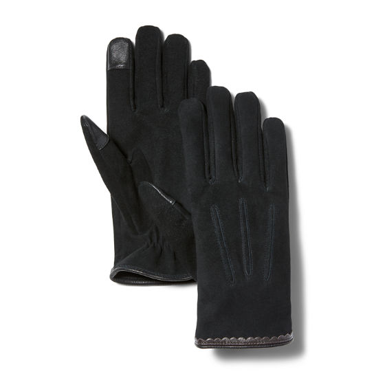 Klassieke Leren Handschoenen voor Dames in zwart | Timberland
