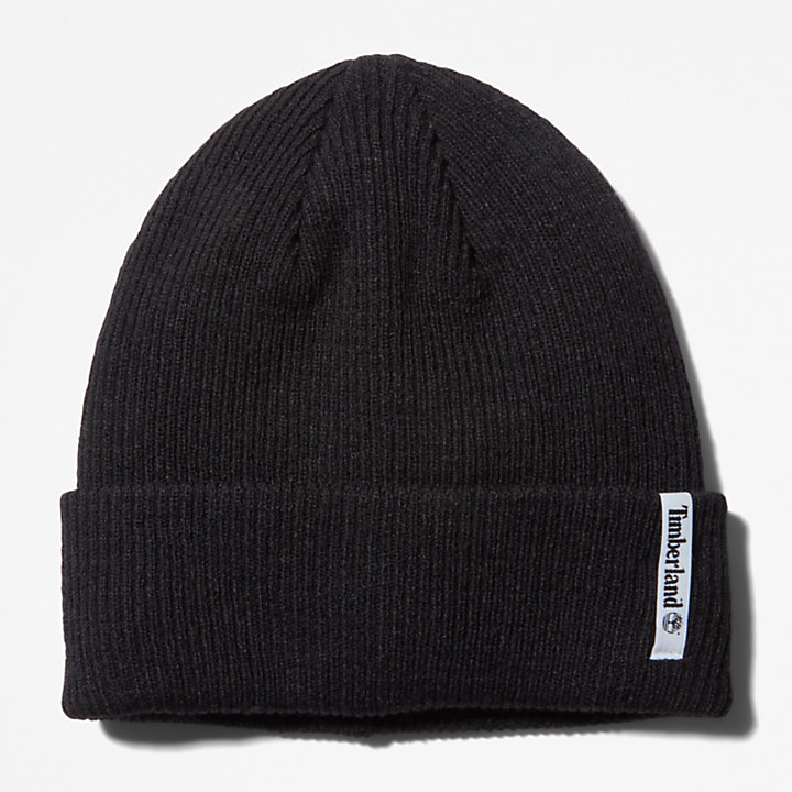 Black for in Timberland Men Brand Beanie | Mission