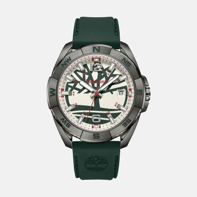 Timberland - Uniseks Carrigan horloge in donker groen
