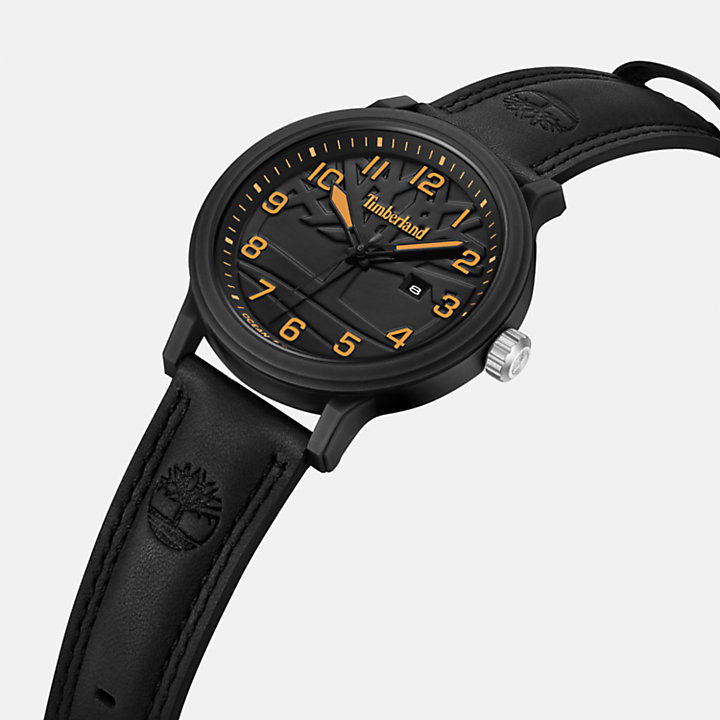 Uniseks Driscoll-horloge in zwart-