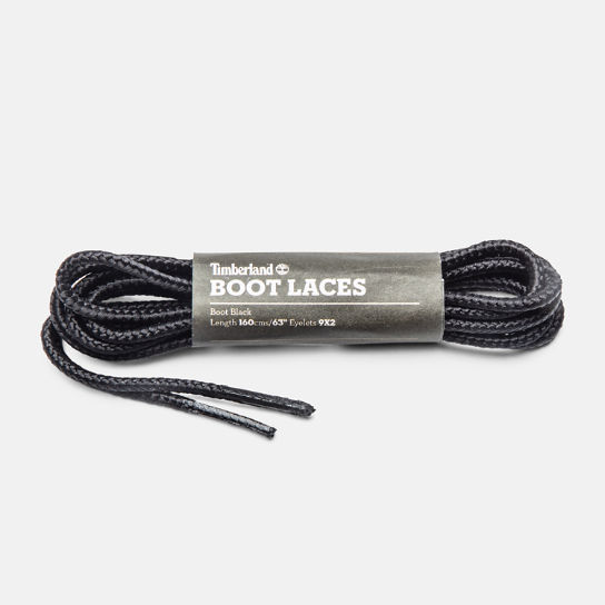 160cm/63" Replacement Boot Laces in Black | Timberland