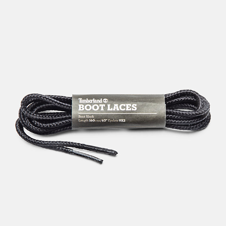Cordones de repuesto para bota de 160 cm / 63 in en negro-
