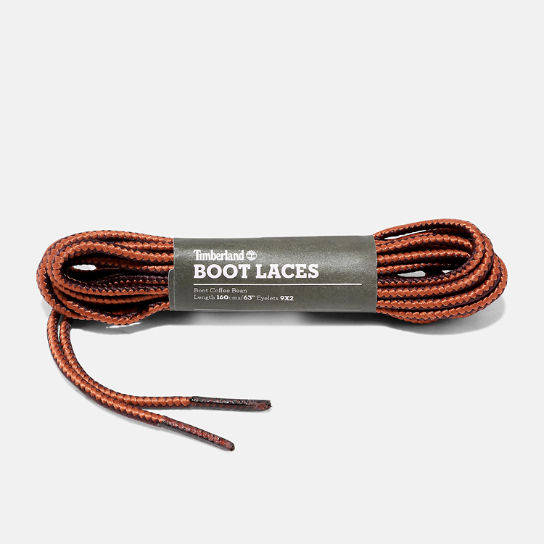 Cordones de repuesto de 160 cm/63'' para bota en marrón oscuro | Timberland