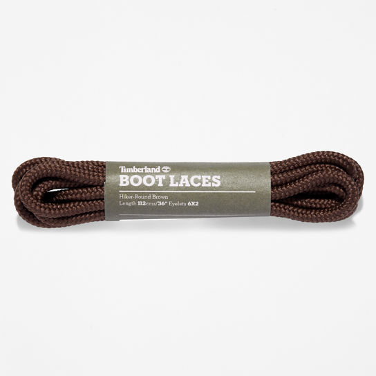 91cm/36" Round Replacement Hiker Laces in Brown | Timberland