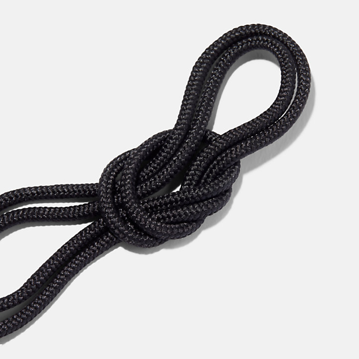 Cordones redondos de repuesto para hikers de 112 cm / 44 in en negro-