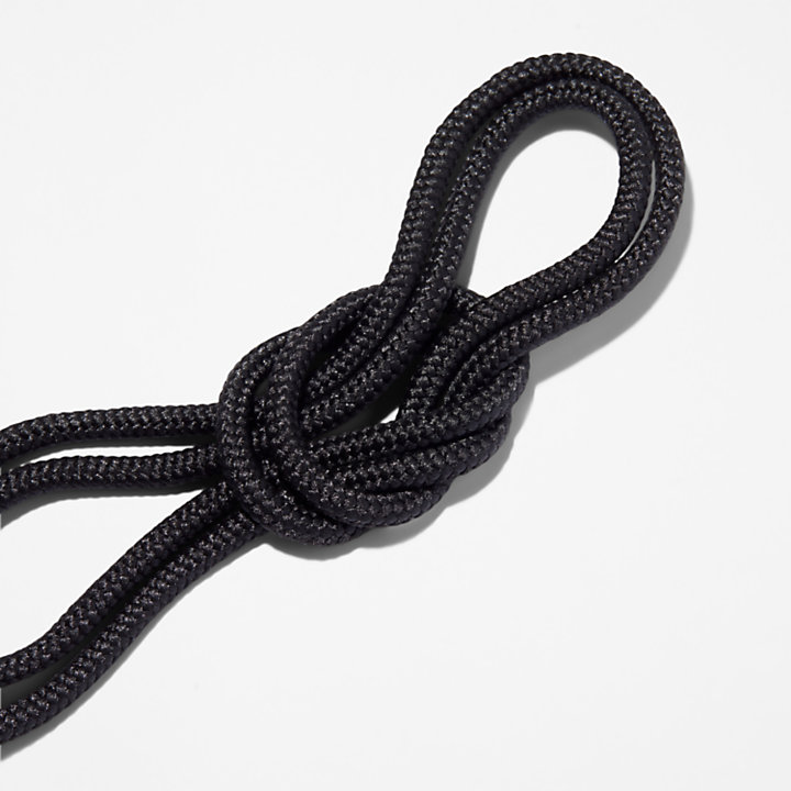Cordones redondos de repuesto para botas de montaña de 137 cm / 54 in en negro-