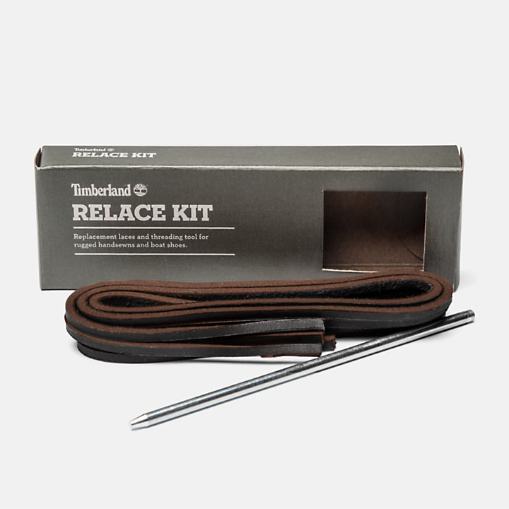 Kit de cordón de repuesto sin curtir en marrón-