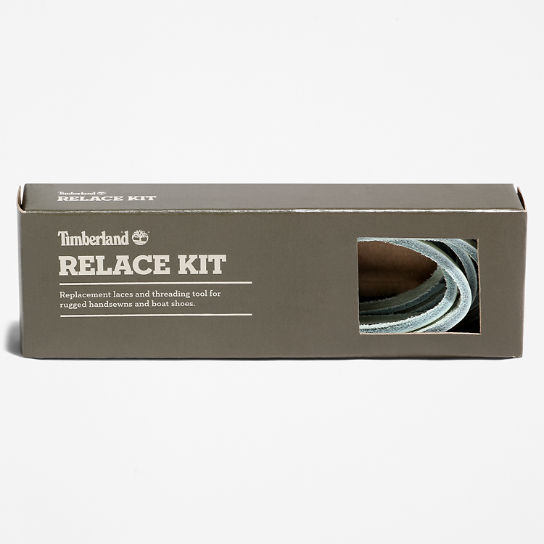 114cm/45" Boat Shoe Relace Kit in Light Grey | Timberland