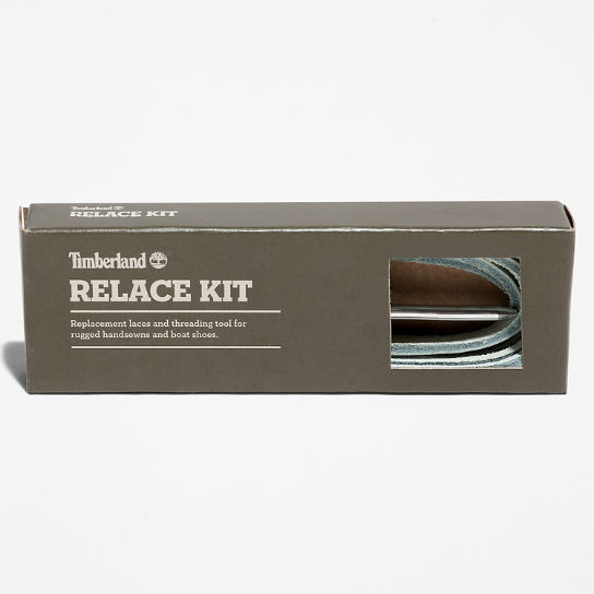 114cm/45" Boat Shoe Relace Kit in Silver | Timberland