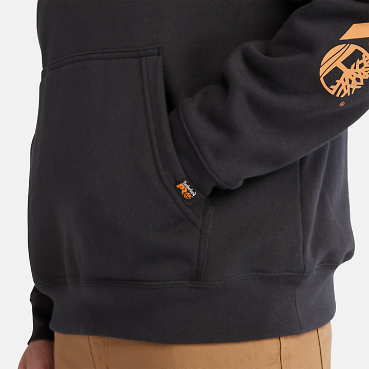 Camisola de Desporto com Capuz Timberland PRO® Honcho para Homem em preto-