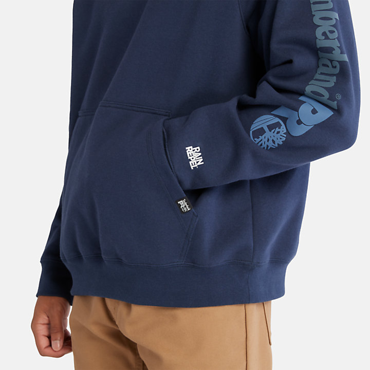 Camisola de Desporto com Capuz Timberland PRO® Honcho para Homem em azul-marinho-