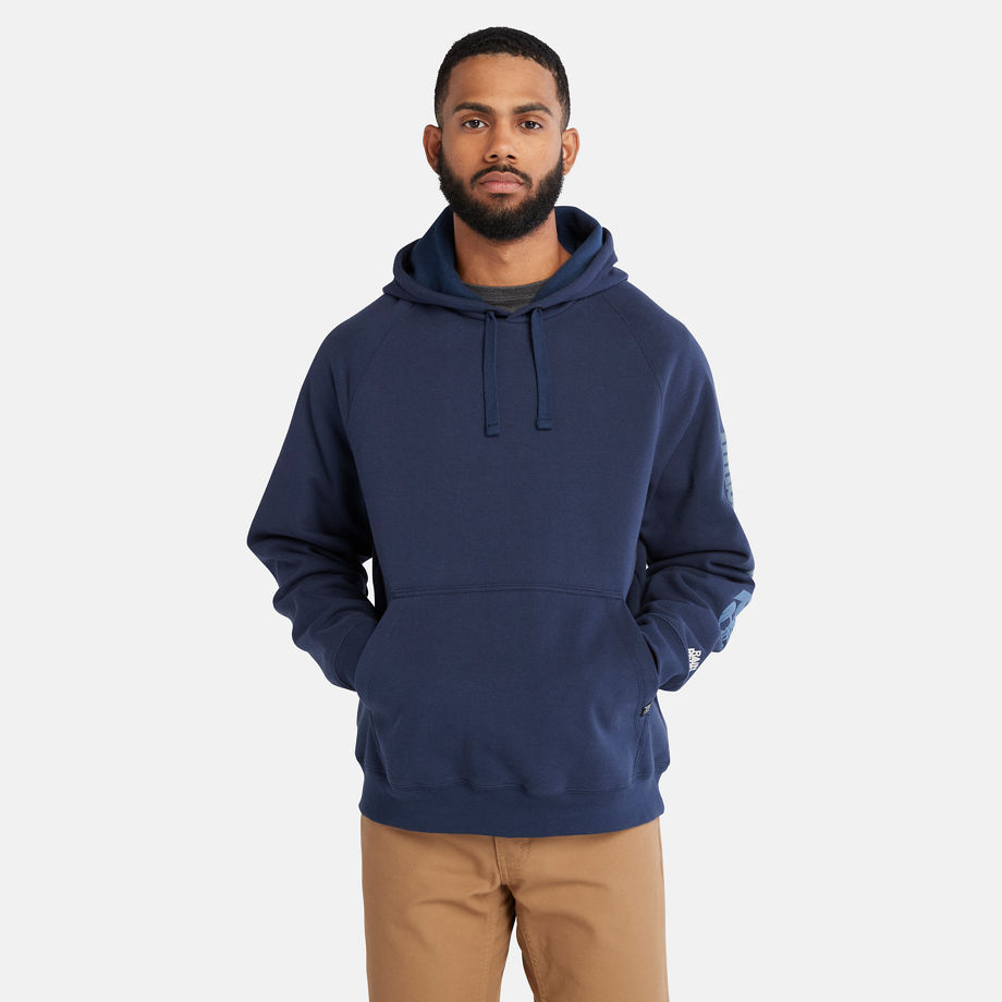 Timberland Pro Hood Honcho Sport Hoodie For Men In Navy Navy, Size M