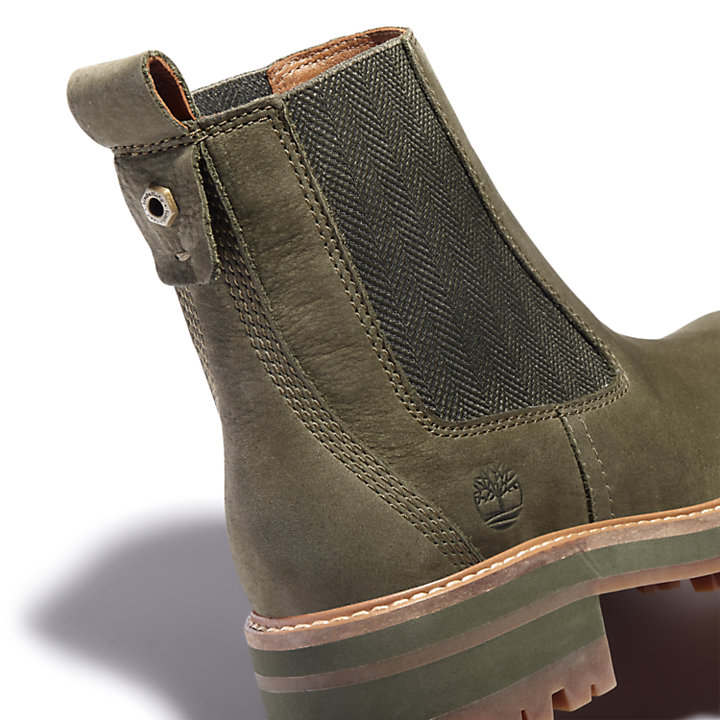 Courmayeur Valley Chelsea boots voor dames in groen-