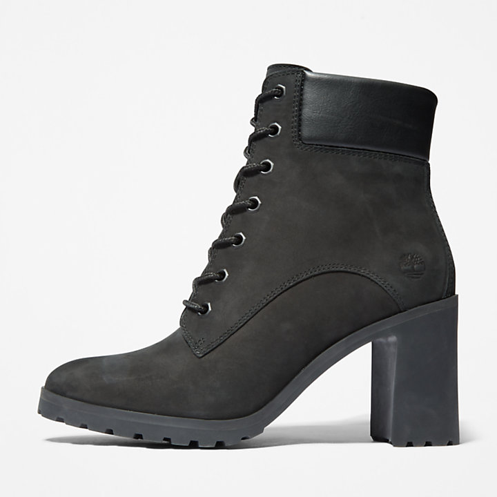 6-inch Boot Allington à lacets pour femme en noir-