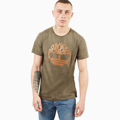 timberland green shirt