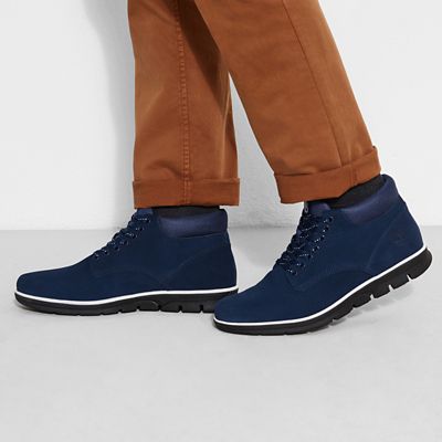 timberland navy bradstreet chukka boots