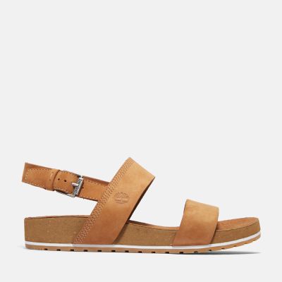 Timberland Malibu Waves 2-strap Sandal For Women In Light Brown Brown