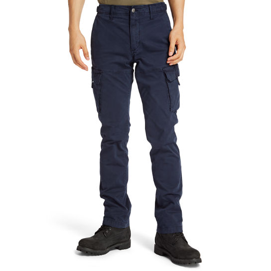 Squam Lake Twill Cargo Trousers for Men in Navy | Timberland