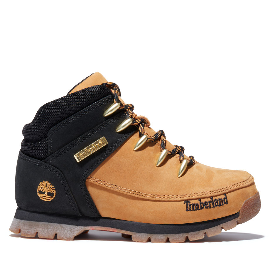 Timberland Euro Sprint Hiker For Toddler In Yellow/black Yellow Kids, Size 5