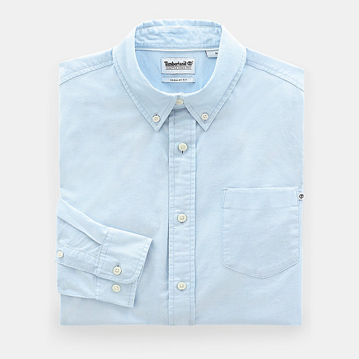 Pleasant River Oxford Shirt for Men in Blue