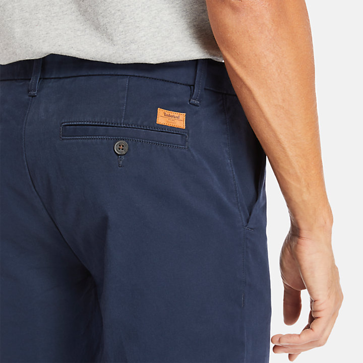 Squam Lake Twill Chinos for Men in Navy-
