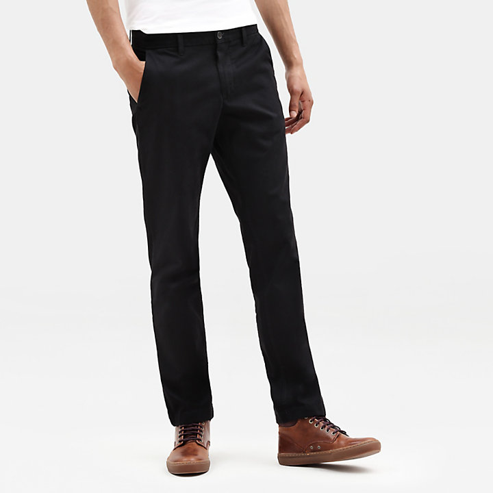 Sargent Lake Stretch Chinos for Men in Black | Timberland