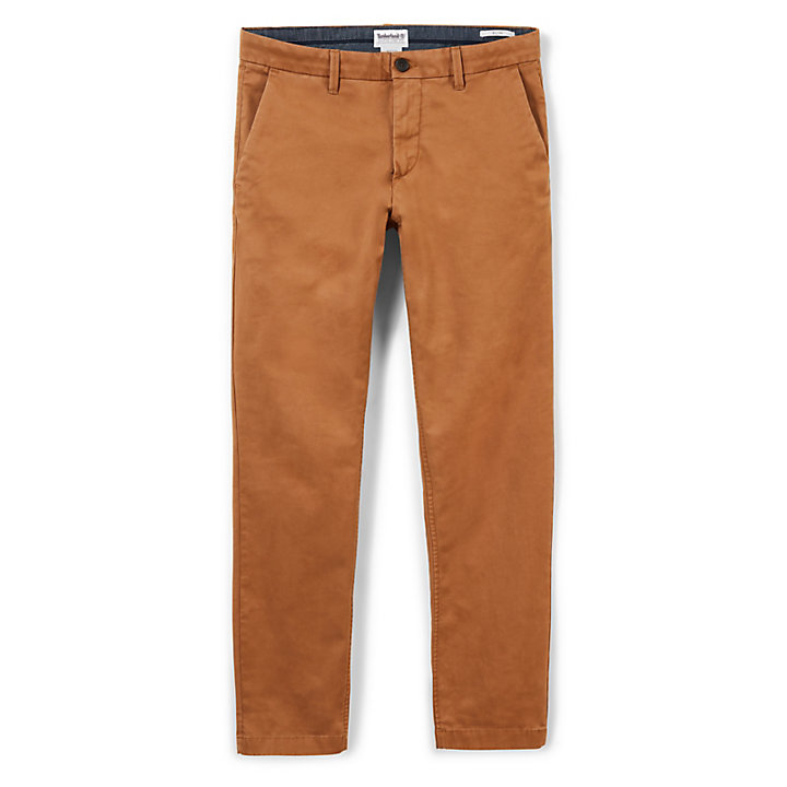 Sargent Lake Twill Chinos for Men in Tan-